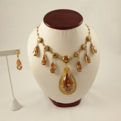 NECKLACE SET ( CHAMPAGNE )
